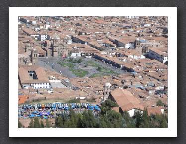 Cusco von oben